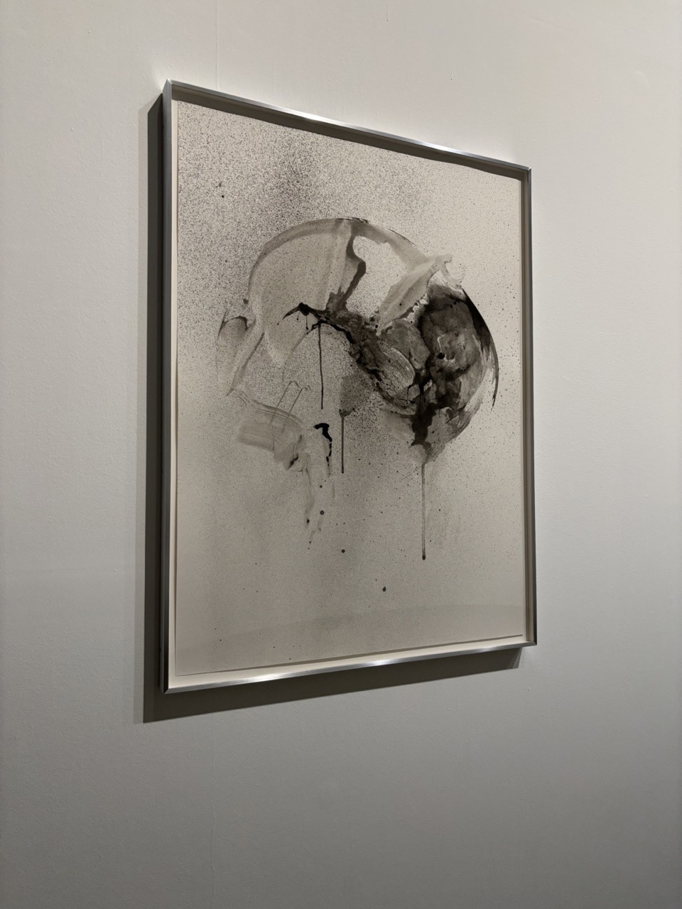 Photograph of a work from the series 'Assisted Conception Drawing I-IV' by Julia Phillips